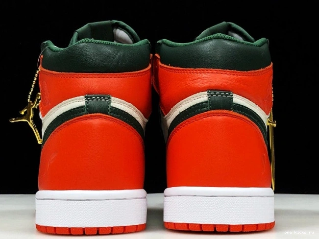 Chep Onekick OG Jordan AV3905-138 x 1 Air SoleFly Sail Retro Orange Fir-Team High 0726